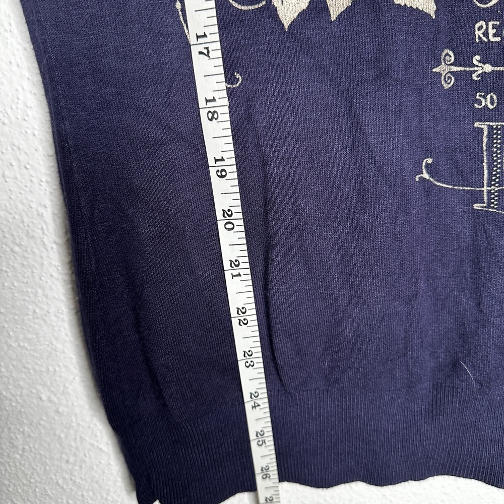 Guess navy blue  Graphic Tee - Picture 7 of 8